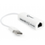 USB ადაპტერი GEMBIRD NIC-U2-02 WHITE (15 CM)iMart.ge