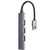 USB-A ჰაბი GEMBIRD UHB-U3P1U2P3-02 (USB3 X 1 PORT, USB2 X 3 PORTS) SILVERiMart.ge