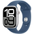 სმარტ საათი APPLE WATCH SERIES 10 GPS MWWM3 M/L (46MM) SILVER ALUMINUM WITH DENIM SPORT BANDiMart.ge