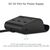 USB ჰაბი+ბარათის წამკითხველი UGREEN US156 (30984) USB Hub + Card Reader with Cradle 0.5m (Black)iMart.ge