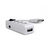 USB ჰაბი GMB SURGE PROTECTION USB 2.0 4-PORT HUB WITH SWITCH, WHITE (UHB-U2P4-21)iMart.ge