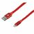 USB კაბელი 2E CABLE FUR USB 2.4 TO LIGHTNING CABLE , RED ,1 MiMart.ge