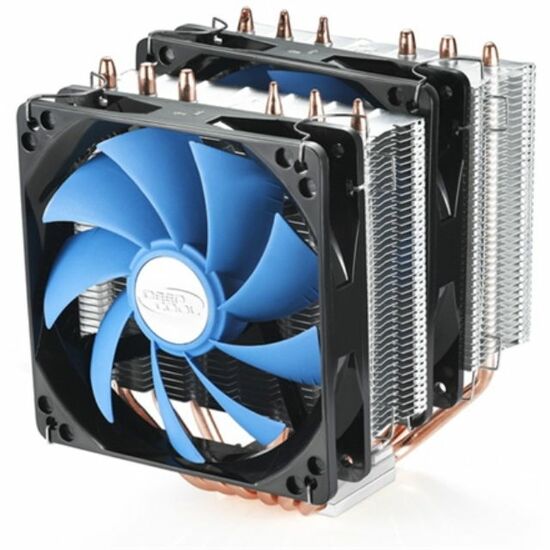 ქულერი Deepcool "NEPTWIN" cooler, 6 heatpipes, 2 x 120mm fan, support Intel LGA 2066/2011/1366/115X and AMD FM X/AM X uiversaliMart.ge