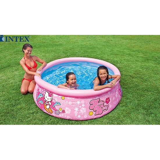გასაბერი აუზი Intex 28104 Hello Kitty Easy Set Inflatable Instant Kids Swimming PooliMart.ge