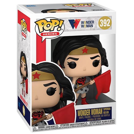 საკოლექციო ფიგურა FUNKO POP ! HEROES DC WONDER WOMAN 80TH WONDER WOMAN (SUPERMAN RED SON) FUN25491140iMart.ge