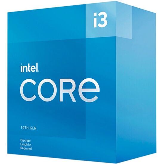 პროცესორი INTEL CPU CORE I3-10105F 4/8 3.7 GHZ, 6M, LGA1200, 65W, W/O GRAPHICS BOXiMart.ge
