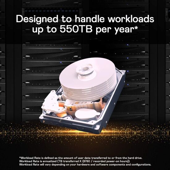 მყარი დისკი WD HARD DRIVE WD102KRYZ (3.5", SATA 3.0, 10TB, 7200, 256MB, GOLD)iMart.ge