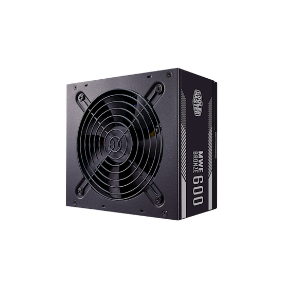 კვების ბლოკი COOLER MASTER MWE 600 BRONZE V2,600W,12CM FAN,A/PFC,24+8,4x PERIPHERAL ,6xSATA,2xPCLEiMart.ge