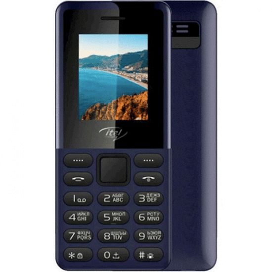 მობილური ტელეფონი  ITEL IT2163R BLUE (32 MB,  1.77'')iMart.ge