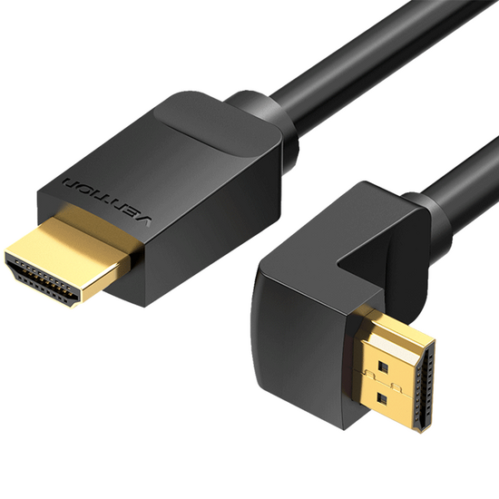 HDMI კაბელი VENTION AAQBG 1.5 M (მარჯვენა კუთხის კაბელი 270 გრადუსი)iMart.ge