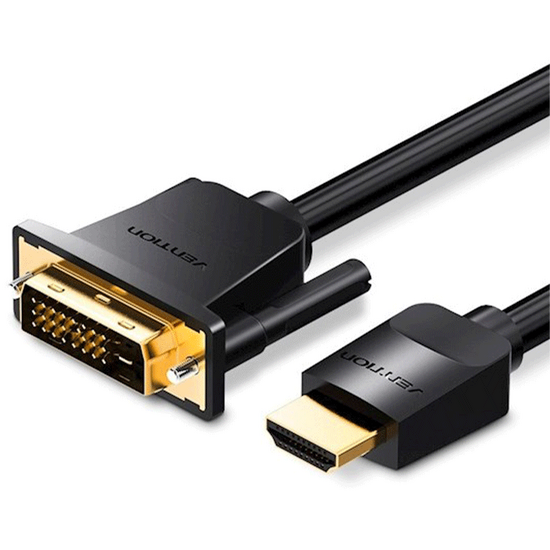 HDMI კაბელი VENTION ABFBJ HDMI TO DVI 5 MiMart.ge