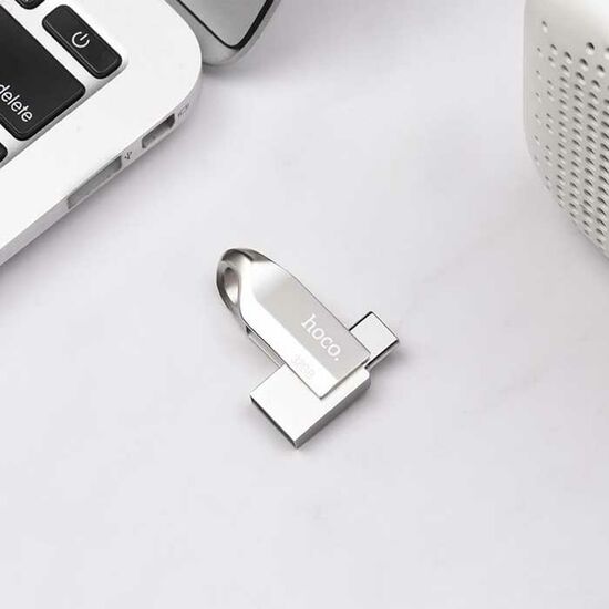 USB ფლეშ მეხსიერება HOCO UD8 SMART, USB 3.0/TYPE-C, 32GBiMart.ge