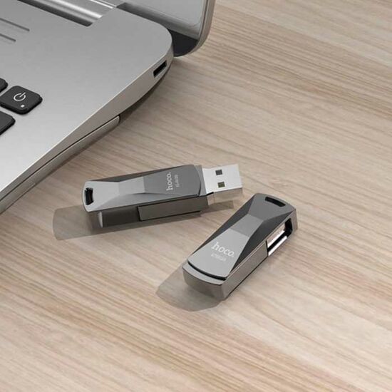 USB ფლეშ მეხსიერება HOCO UD5 WISDOM, USB 3.0, 64GBiMart.ge