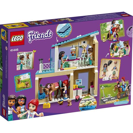 სათამაშო ლეგო LEGO FRIENDS HEARTLAKE CITY VET CLINIC 41446iMart.ge