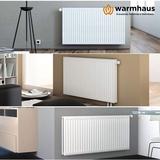 11 მ² ფოლადის პანელური რადიატორი WARMHAUS 500/700 T22iMart.ge