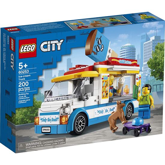 სათამაშო მანქანის ლეგო LEGO CITY ICE-CREAM TRUCK 60253iMart.ge