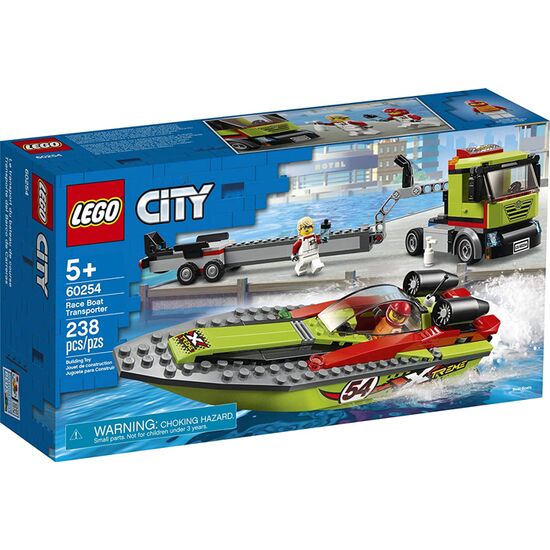 სათამაშო ლეგო LEGO CITY RACE BOAT TRANSPORTER 60254iMart.ge