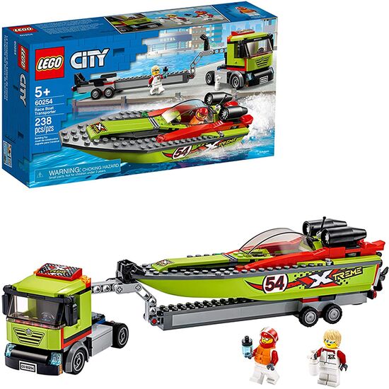 სათამაშო ლეგო LEGO CITY RACE BOAT TRANSPORTER 60254iMart.ge