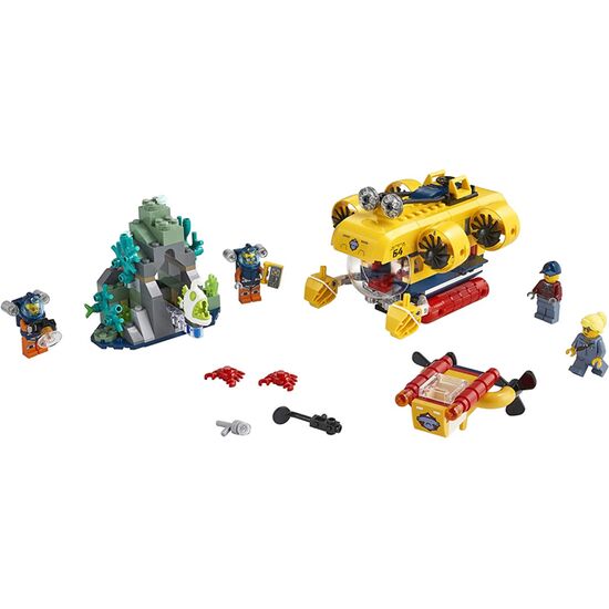 სათამაშო ლეგო LEGO CITY OCEAN EXPLORATION SUBMARINE DEEP SEA 60264iMart.ge