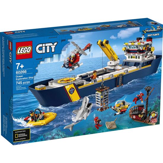სათამაშო გემის ლეგო LEGO CITY OCEAN EXPLORATION SHIP 60266iMart.ge