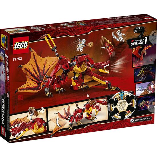 სათამაშო ლეგო LEGO FIRE DRAGON ATTACK 71753iMart.ge