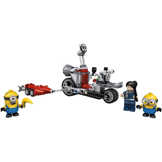 სათამაშო ლეგო LEGO MINIONS UNSTOPPABLE BIKE CHASE 75549iMart.ge