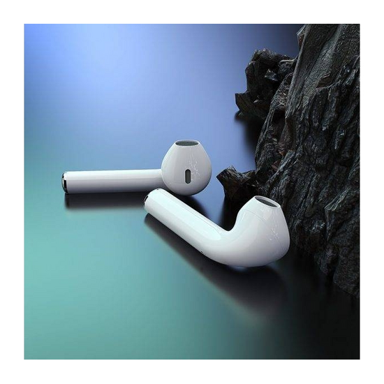 ყურსასმენი HOCO ES20 PLUS ORIGINAL SERIES APPLE WIRELESS HEADSET WHITEiMart.ge