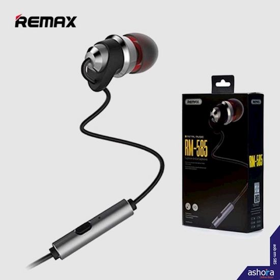 ყურსასმენი REMAX RM-585 EARPHONE BLACKiMart.ge