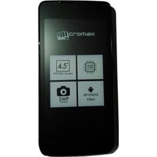 მობილური ტელეფონი BLACK MICROMAX Q333 (4 GB, 512 MB)iMart.ge