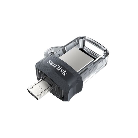 USB ფლეშ მეხსიერება SANDISK ULTRA DUAL DRIVE (128 GB) USB 3.0 SDDD3-0128G-G46iMart.ge