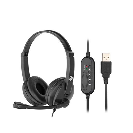 ყურსასმენი მიკროფონით 2E HEADSET USB CH12SUiMart.ge