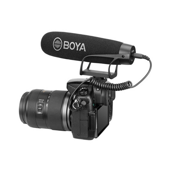 მიკროფონი BOYA BY-BM2021 CARDIOID ID SHOTGUN VIDEO MICROPHONEiMart.ge