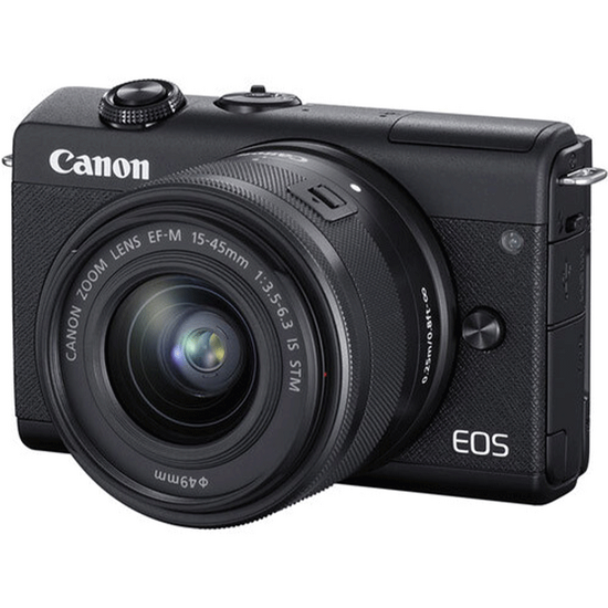 ფოტოაპარატი CANON EOS M200 EF-M 15-45 IS STM BLACKiMart.ge