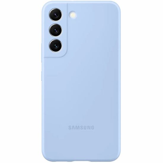 მობილური ტელეფონის ქეისი SAMSUNG GALAXY S22 SILICONE COVER ARTIC BLUE (EF-PS901TLEGRU)iMart.ge