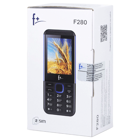 მობილური ტელეფონი F+ F280 BLACKiMart.ge