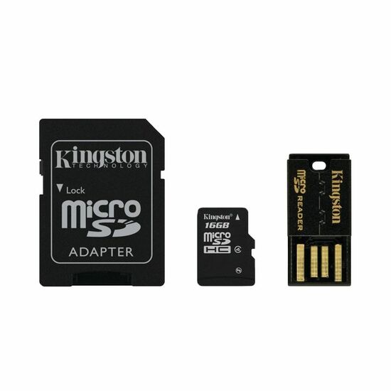 მეხსიერების ბარათი Kingston Multi-Kit/Mobility Kit 16GB Class 10 (MBLY10G2/16GB)iMart.ge