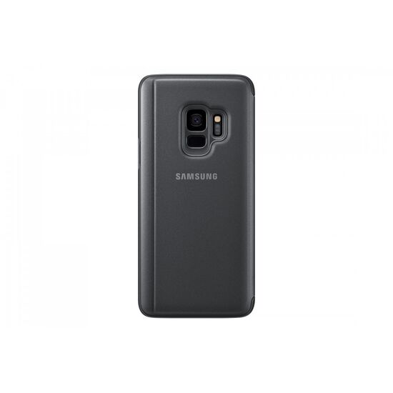 მობილური ტელეფონის ქეისი Samsung Galaxy S9 Clear View Standing Cover (EF-ZG960CBEGRU) - BlackiMart.ge
