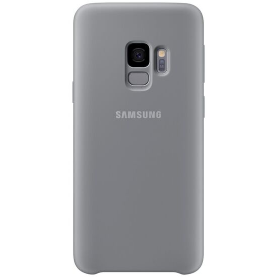 მობილური ტელეფონის ქეისი Samsung Galaxy S9 Silicon Cover (EF-PG960TJEGRU) - GrayiMart.ge