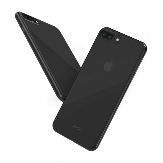 მობილური ტელეფონის ქეისი Moshi SuperSkin for iPhone 8 Plus - Black exceptionally thin caseiMart.ge