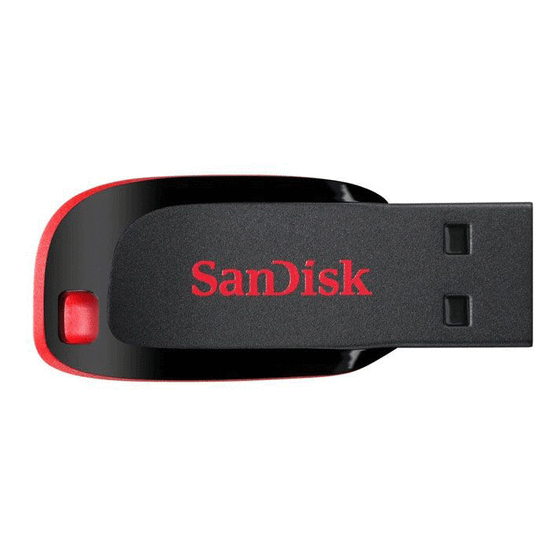 USB ფლეშ მეხსიერების ბარათი SANDISK CRUZER BLADE 128GB SDCZ50-128G-B35iMart.ge