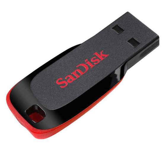 USB ფლეშ მეხსიერების ბარათი SANDISK CRUZER BLADE 128GB SDCZ50-128G-B35iMart.ge