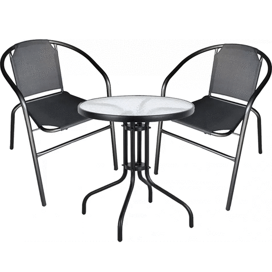ბაღის ავეჯის ნაკრები SC-024/SC-070 (2 სკამი და მაგიდა)iMart.ge