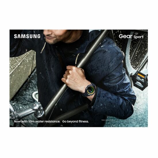 ჭკვიანი საათი Samsung Gear Sport SM-R600NZKASERiMart.ge
