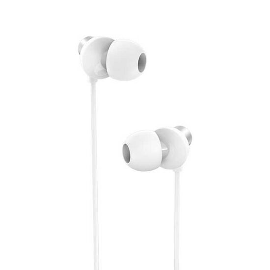 ყურსასმენი BOROFONE BM35 FARSIGHTED UNIVERSAL EARPHONES WITH MIC SILVERiMart.ge