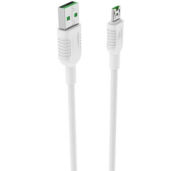 კაბელი BOROFONE BX33 MICRO 4A BILLOW FLASH CHARGING DATA CABLE WHITEiMart.ge