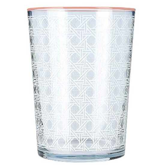 მინის ჭიქა KARACA WATER GLASS ORANGE (510 ML)iMart.ge