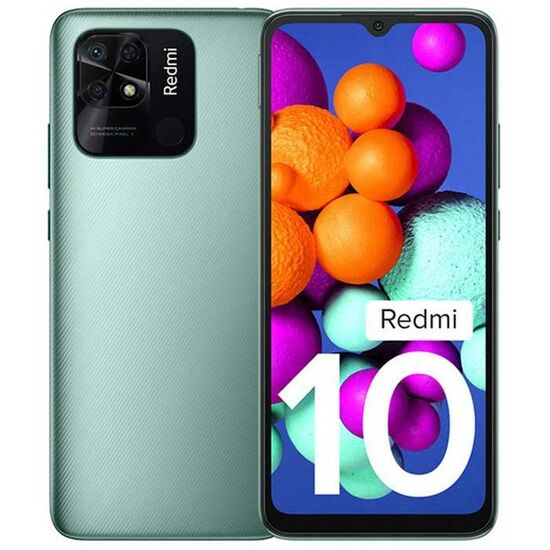 მობილური ტელეფონი XIAOMI REDMI 10C (4 GB, 128 GB) MINT GREENiMart.ge