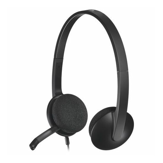 ყურსასმენი LOGITECH CORDED USB HEADSET H340 EMEA BLACKiMart.ge