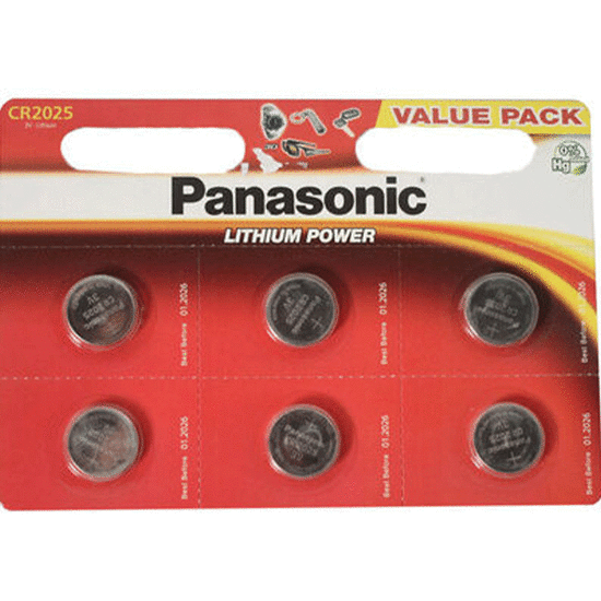 ელემენტი PANASONIC CR-2025EL/6BiMart.ge