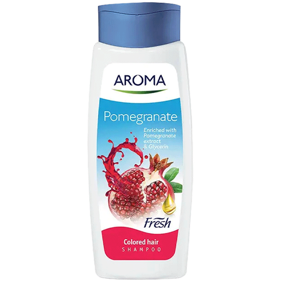 შამპუნი შეღებილი ტიპის თმისთვის AROMA 796 POMEGRANATE (400 ML)iMart.ge